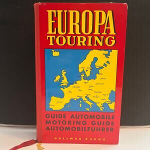 Europa Touring Automobile Map Guide - Book by Hallwag Berne (January 1, 1959)
